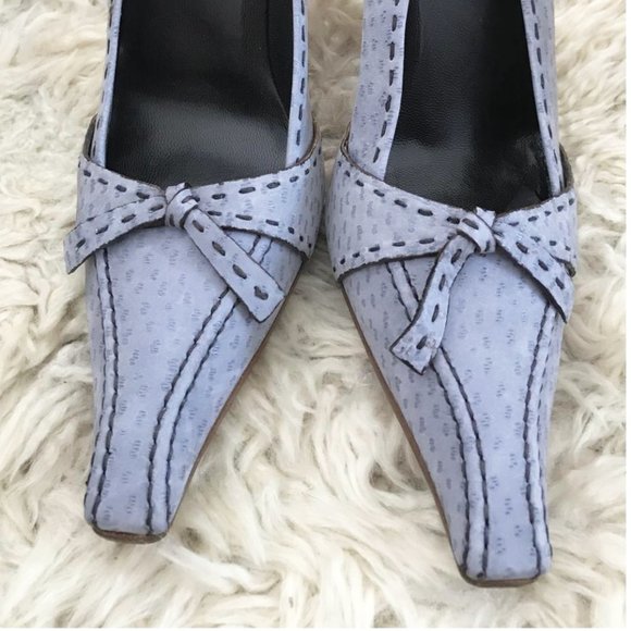 Sold New PRADA blue nubuck heel - Picture 6 of 7